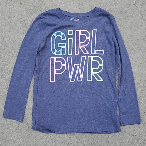 Place Other - Neon rainbow girl power top